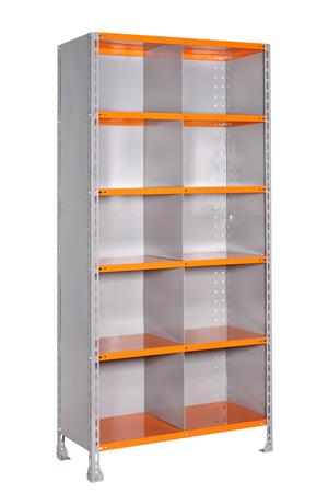 Estante modelo 60011 fechada com 5 divisores na profundidade 0,42 mts.