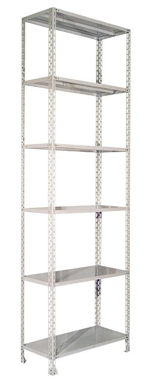 Estante (3,0 x 0,92 x 0,42 mts ) c/ 6 prateleiras para 200 Kgs por prateleira.